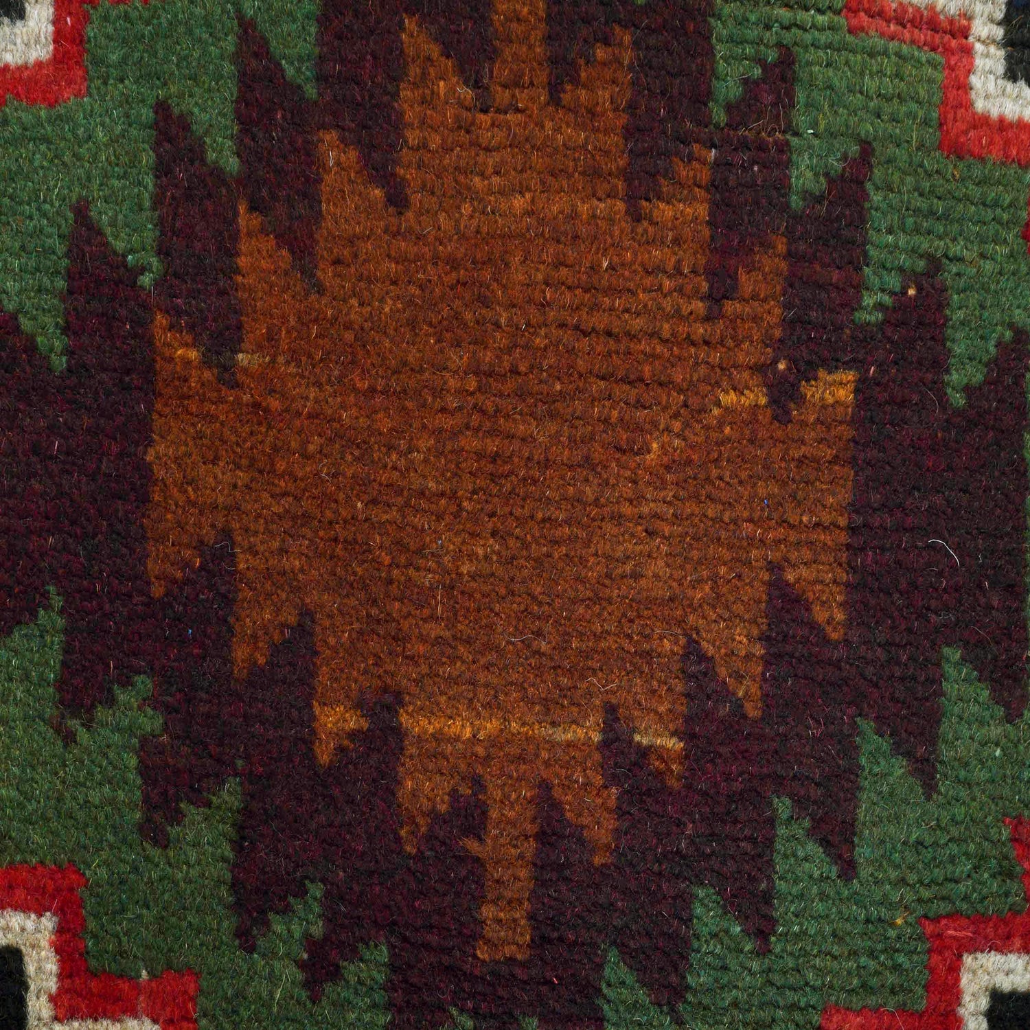 Baluchi Runner Rug Handmade Orange 8' Runner
