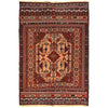 Maliki Kilim Area Rug Handmade Multi Floral 4x6 ft