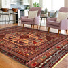 Maliki Kilim Area Rug Handmade Multi Floral 4x6 ft