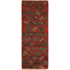Baluchi Runner Rug Handmade Red 6' Runner