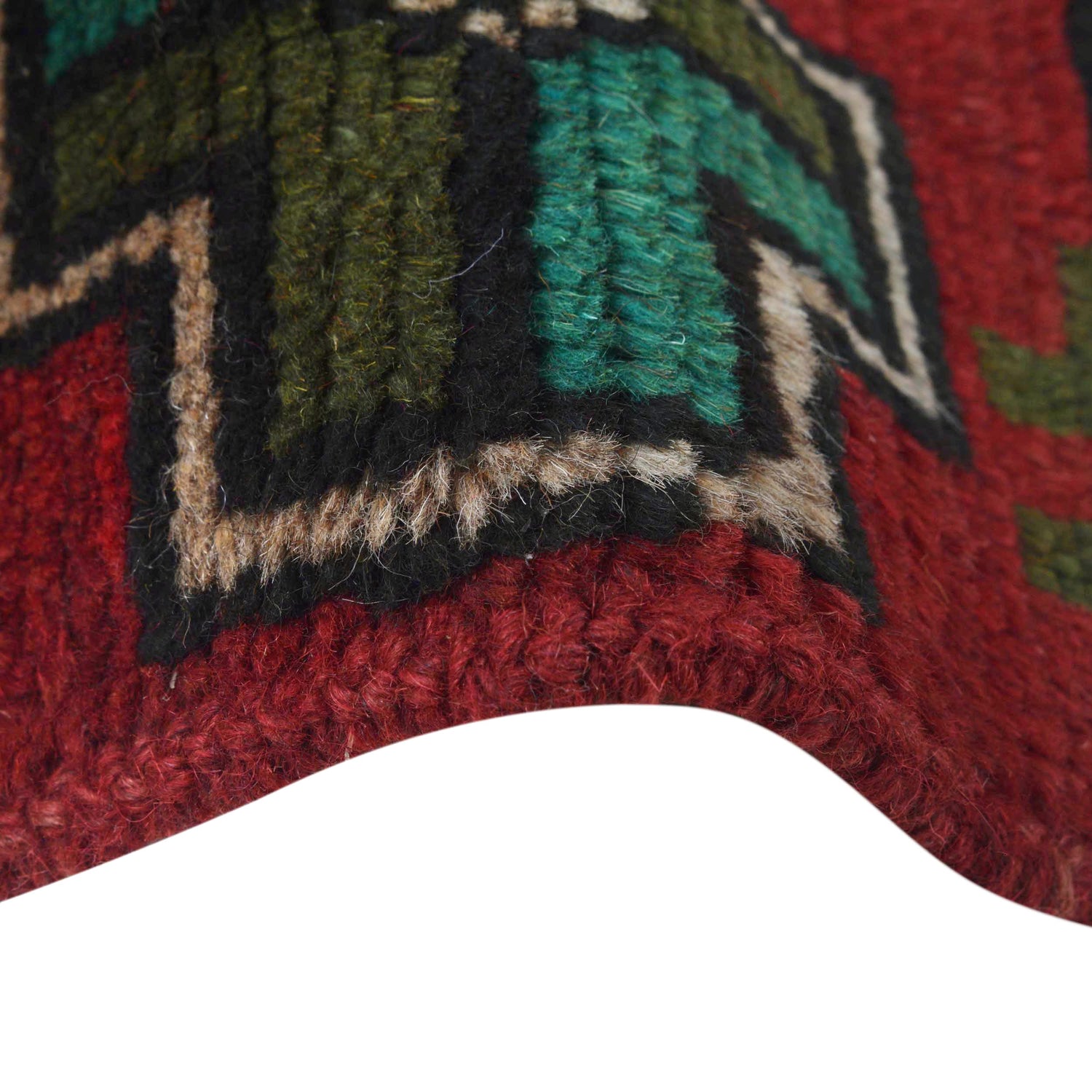Baluchi Runner Rug Handmade Red 6' Runner