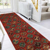 Baluchi Runner Rug Handmade Red 6' Runner