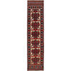 Barjasta Area Rug Runner Handmade Beige Floral 12' ft Runner