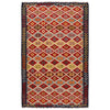 Handmade Multi Kilim Geometric 5x8 ft