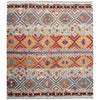 Handmade Multi Kilim Geometric 8x10 ft