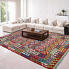 Handmade Multi Kilim Geometric 7x10 ft