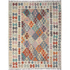 Handmade Multi Kilim Geometric 4x7 ft