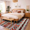 Handmade Multi Kilim Geometric 7x10 ft
