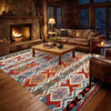 Handmade Multi Kilim Geometric 7x10 ft