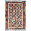 Handmade Multi Kilim Geometric 7x10 ft