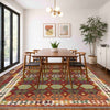 Handmade Multi Kilim Geometric 7x10 ft