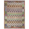 Handmade Multi Kilim Geometric 7x10 ft