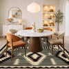 Handmade Multi Kilim Geometric 5x8 ft