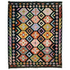 Handmade Multi Kilim Geometric 5x8 ft