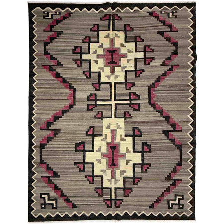 Handmade Multi Kilim Geometric 6x9 ft
