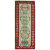 Handmade Multi Kilim Geometric 6' Runner