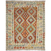 Handmade Multi Kilim Geometric 4x7 ft