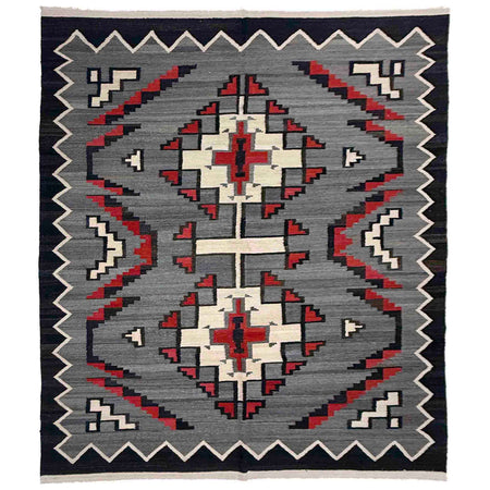 Handmade Multi Kilim Geometric 6x9 ft