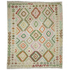 Handmade Multi Kilim Geometric 5x8 ft