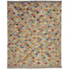 Handmade Multi Kilim Geometric 4x7 ft