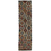 Handmade Multi Kilim Geometric 10' Runner