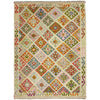 Handmade Multi Kilim Geometric 4x7 ft