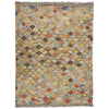 Handmade Multi Kilim Geometric 4x7 ft