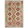 Handmade Multi Kilim Geometric 2x4 ft