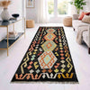 Handmade Multi Kilim Geometric 5' Runner