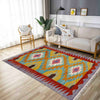 Handmade Multi Kilim Geometric 2x4 ft