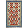 Handmade Multi Kilim Geometric 2x4 ft