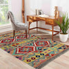 Handmade Multi Kilim Geometric 3x5 ft