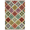 Handmade Multi Kilim Geometric 3x5 ft