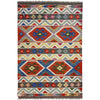 Handmade Multi Kilim Geometric 3x5 ft
