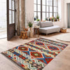 Handmade Multi Kilim Geometric 3x5 ft