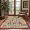 Handmade Multi Kilim Geometric 4x6 ft