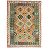 Handmade Multi Kilim Geometric 4x6 ft