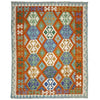 Handmade Multi Kilim Geometric 5x8 ft