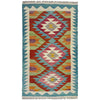 Handmade Multi Kilim Geometric 2x4 ft