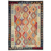 Handmade Multi Kilim Geometric 5x8 ft