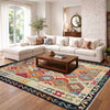 Handmade Multi Kilim Geometric 5x8 ft