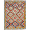 Handmade Multi Kilim Geometric 4x7 ft