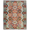 Handmade Multi Kilim Geometric 4x7 ft