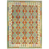 Handmade Multi Kilim Geometric 4x7 ft