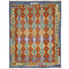 Handmade Multi Kilim Geometric 5x8 ft