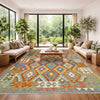Handmade Multi Kilim Geometric 5x8 ft