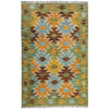 Handmade Multi Kilim Geometric 2x4 ft
