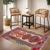 Handmade Multi Kilim Geometric 2x4 ft
