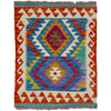 Handmade Multi Kilim Geometric 2x3 ft