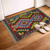 Handmade Multi Kilim Geometric 2x3 ft